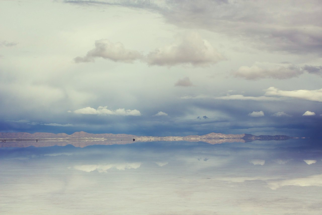 Bolivia, Uyuni. - My, Bolivia, Travels, Salt marsh, Lake, The end of the world, Longpost