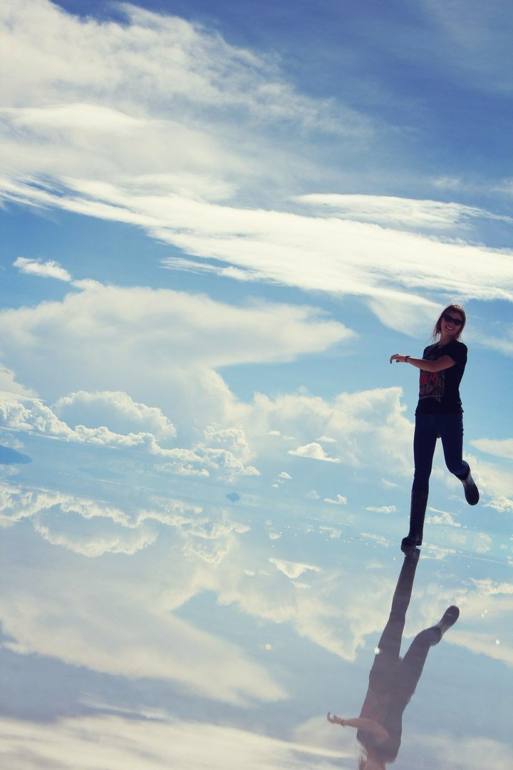 Bolivia, Uyuni. - My, Bolivia, Travels, Salt marsh, Lake, The end of the world, Longpost