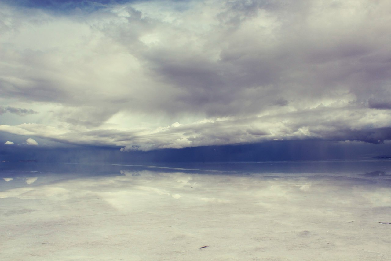 Bolivia, Uyuni. - My, Bolivia, Travels, Salt marsh, Lake, The end of the world, Longpost