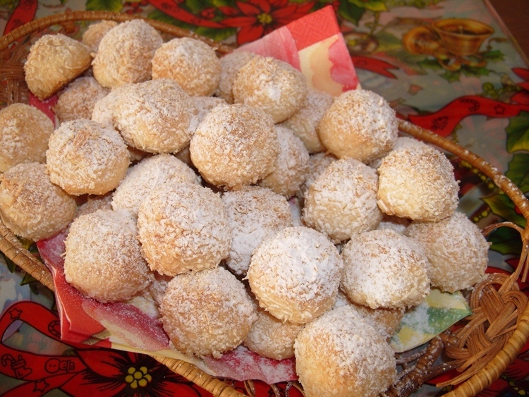 Balls with nut filling - Recipe, Cooking