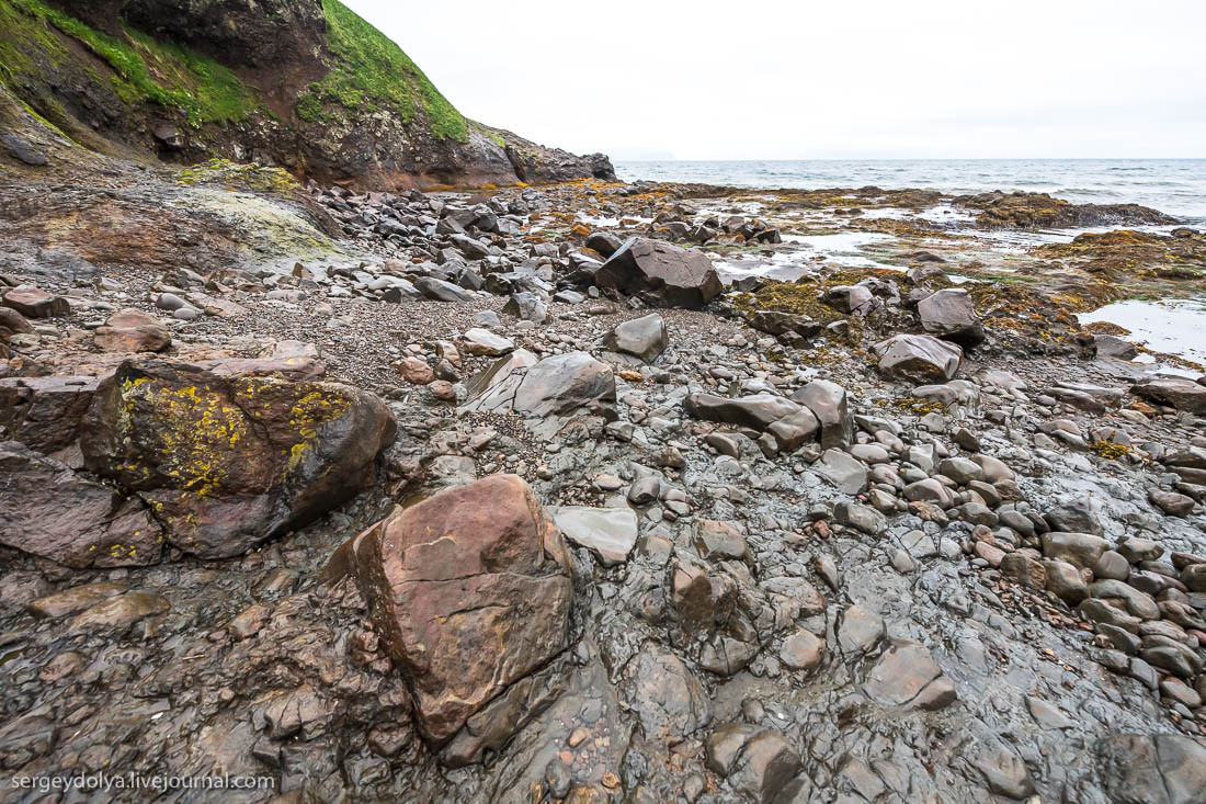 Mirror beach on the Kuril island of Iturup - Iturup, Russia, Nature, The photo, Longpost