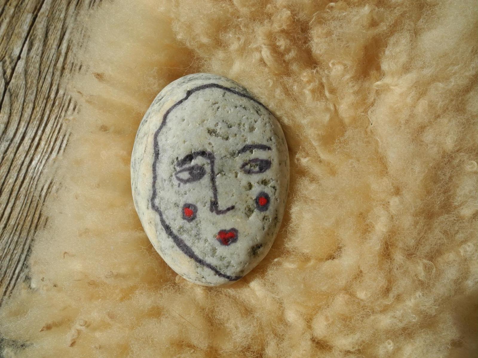 Stone family - My, , A rock, Needlework, The photo