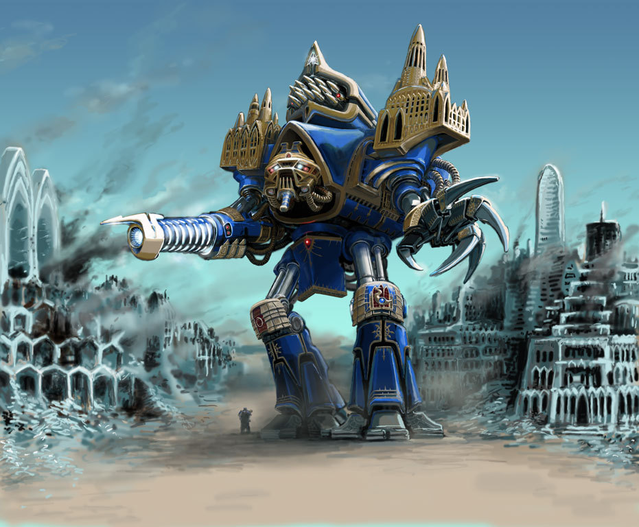 Тысяча сынов - Warhammer 40k, Thousand Sons, Wh Art, Chaos Space marines, Длиннопост