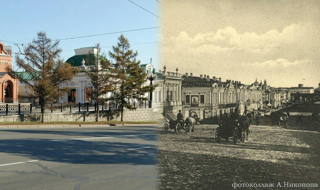 Omsk - past and present - Omsk, , Past, Longpost