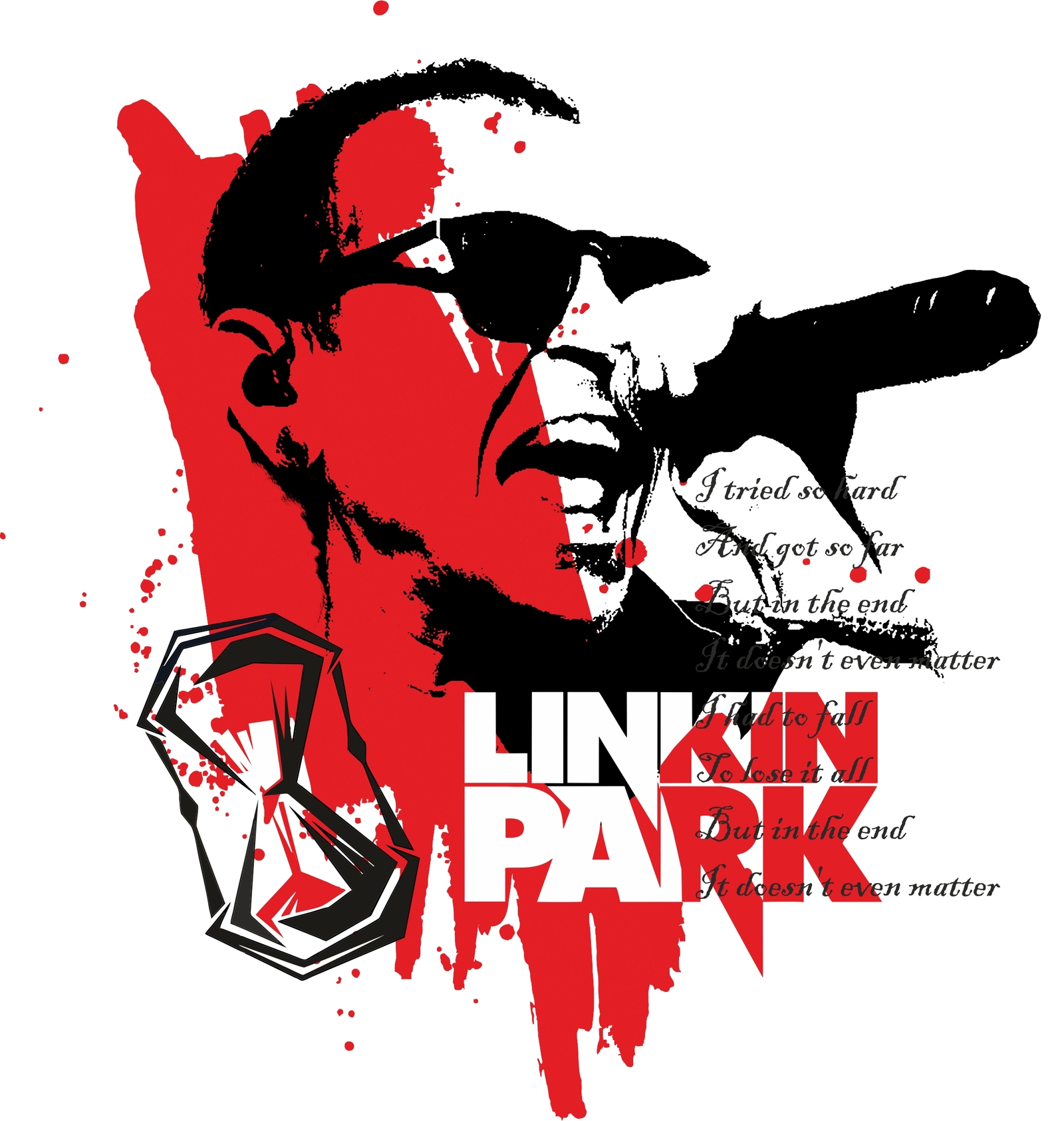 Sincerely sorry. Chester Bennington - My, Chester Bennington, Linkin park, Trash polka