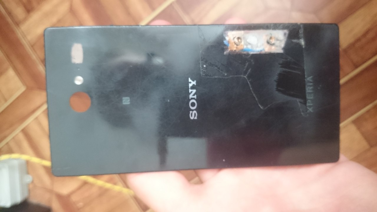 Чудовище Франкенштейна - SONY Xperia M2 - Моё, Монстр Франкенштейна, Ремонт, Sony m2