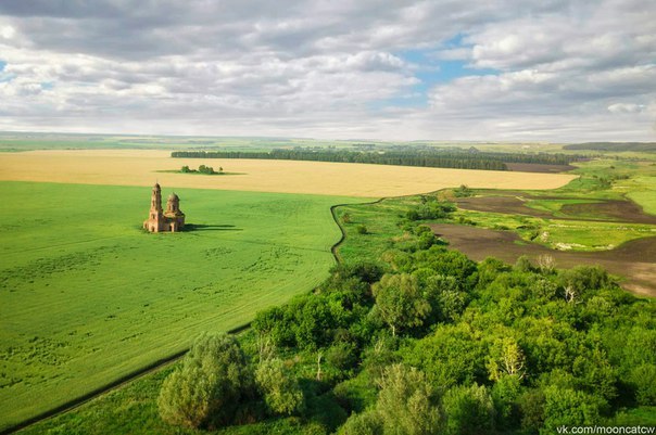 Ulyanovsk region, Edelevo tract - My, Ulyanovsk, Ulyanovsk region, Quadcopter, Abandoned, Abandoned place, Longpost