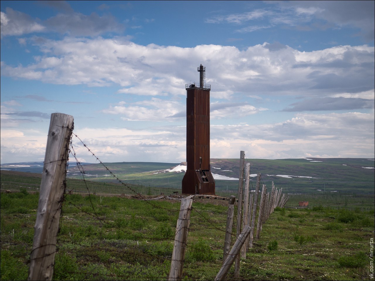 Ground measuring point, Norilsk environs. - My, Urbanphoto, Norilsk, Tundra, Abandoned, Urbanturism, Stalk, Urbantrip, Longpost