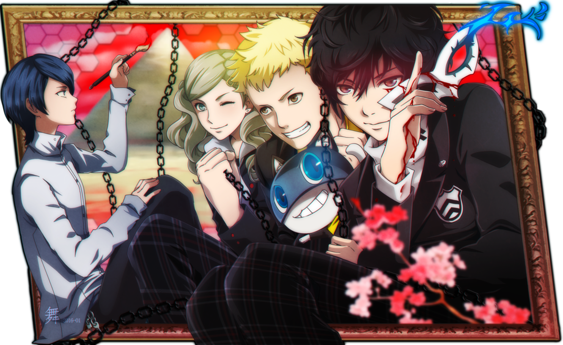 Phantom Thieves - Persona 5, Anime art, Anime, Not anime