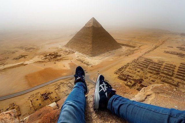 Почему нельзя забираться на пирамиду | Пикабу