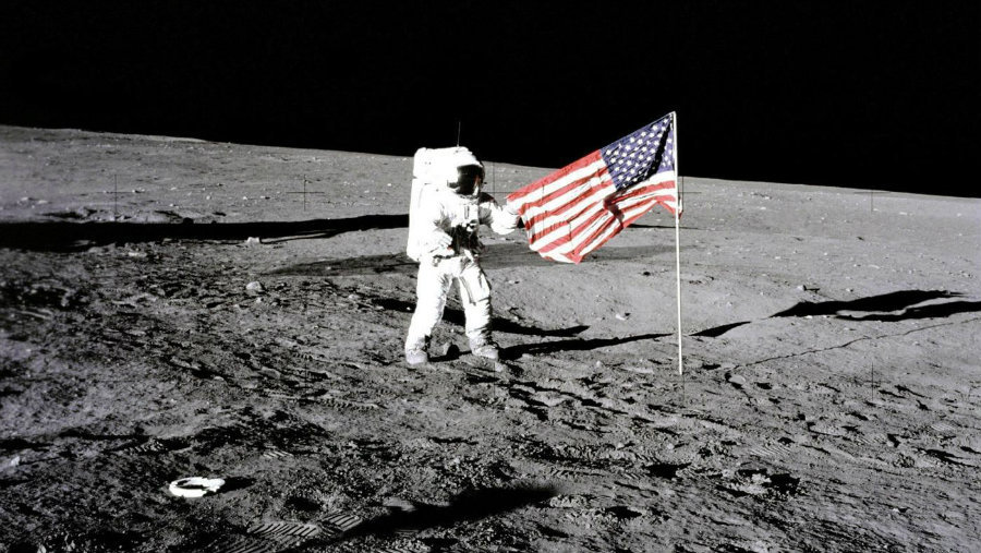 The mysterious surface of the moon - My, moon, Теория заговора, Americans on the moon, Apollo, Longpost, Lunar conspiracy