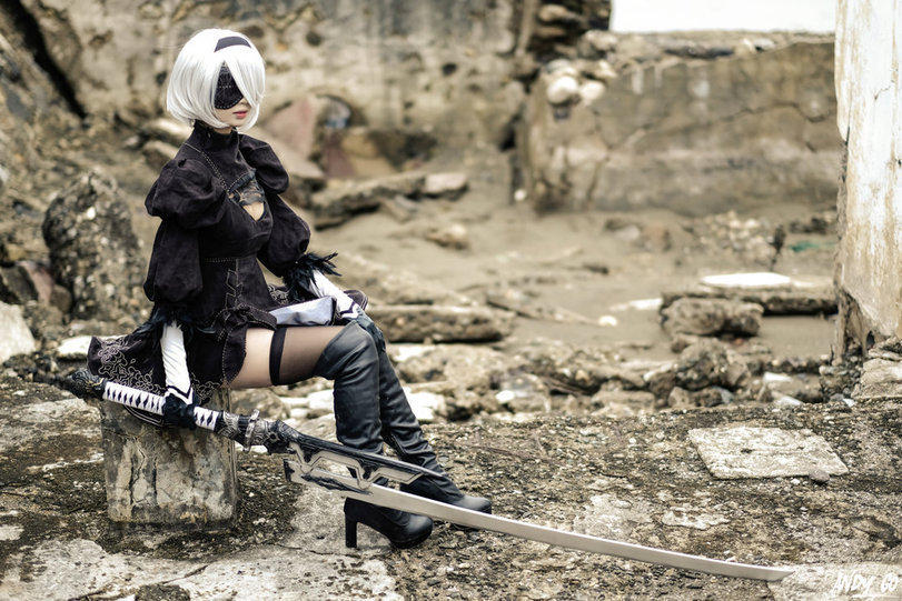 YoRHa No.2 Type B - Cosplay, Yorha unit No 2 type B, NIER Automata, Gamers, Games, Longpost