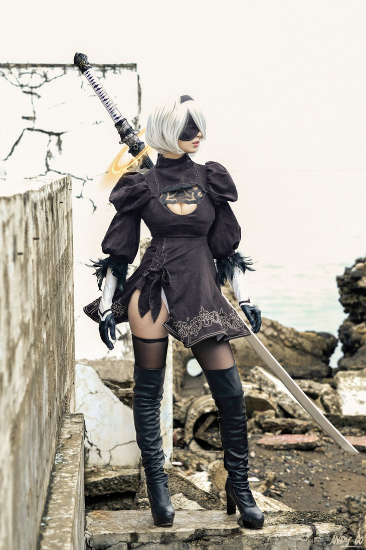 YoRHa No.2 Type B - Cosplay, Yorha unit No 2 type B, NIER Automata, Gamers, Games, Longpost