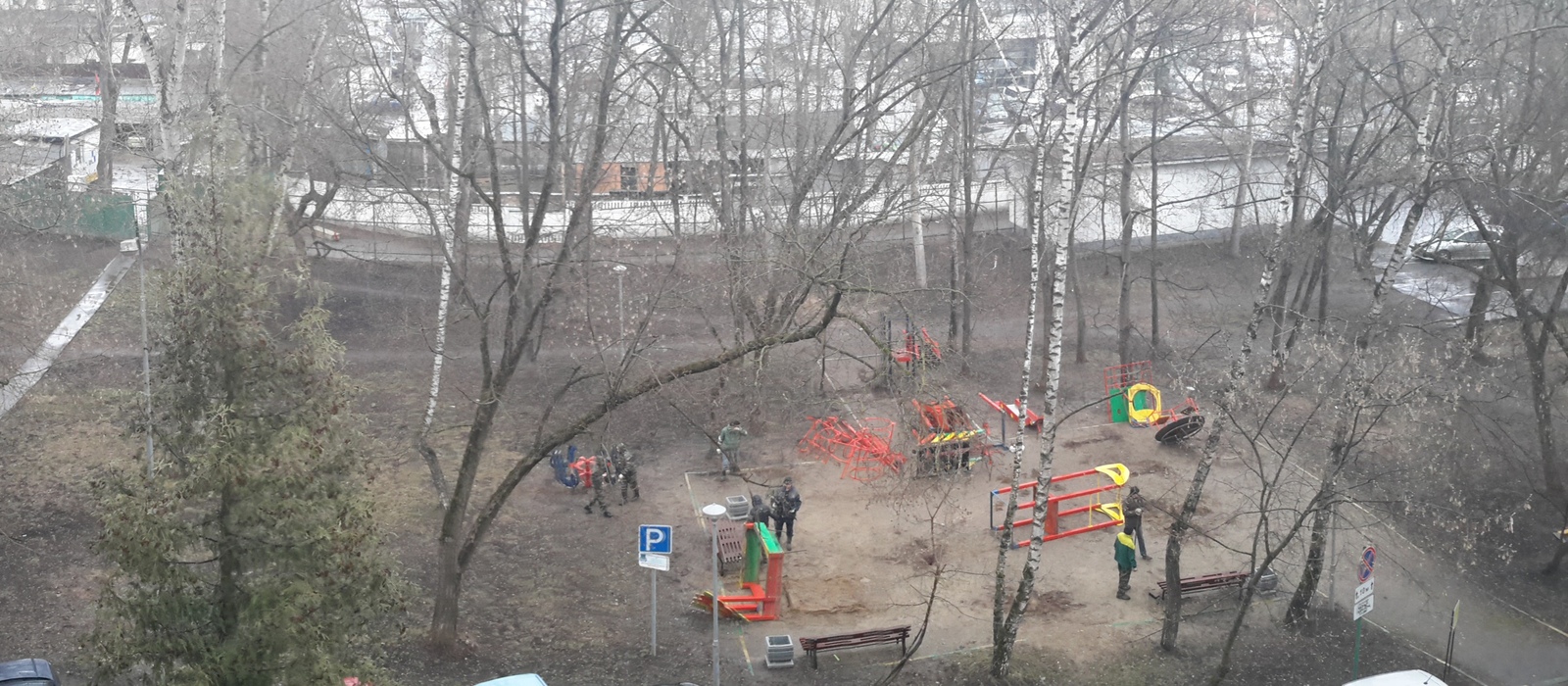 Instead of our green yard, sports and two playgrounds, a police building is being built! - My, Playground, Playground, Courtyard, Police, Building, Children, Samostroy, Story, Longpost