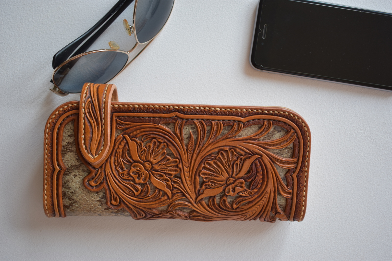 Wallet - My, Leather, , Wallet, Needlework without process, Leather products, Leather, Sheridan, Longpost