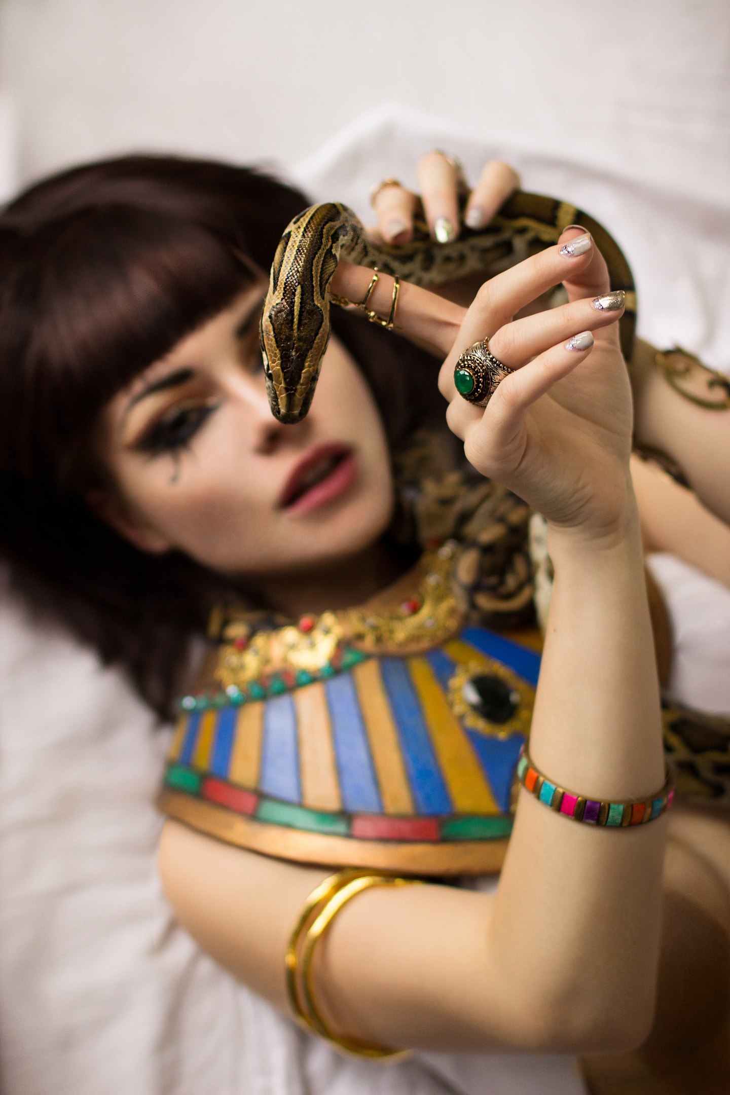 Irina Pirozhnikova - The photo, Girls, Irina meier, Egypt, Longpost, Snake