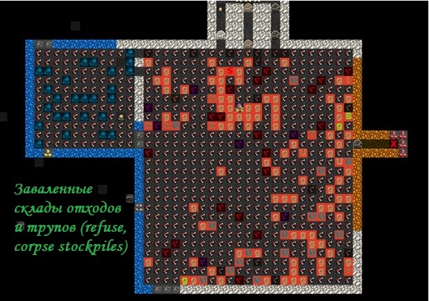 Messianic Fortification. Chapter Four: The True Might of Dark Magic (Dwarf Fortress) - My, Dwarf fortress, Computer games, Zombie, Story, Longpost, , Images