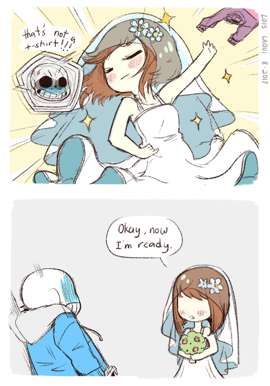 We started with a joke.... - Undertale, Frisk, Sans, Longpost