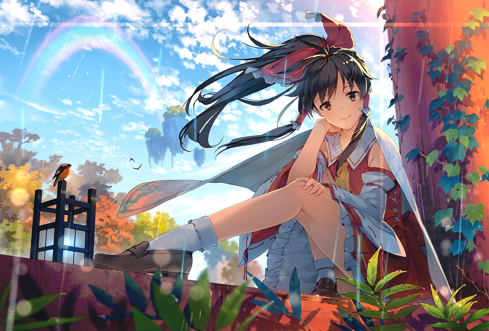 Reimu - Anime, Anime art, Touhou