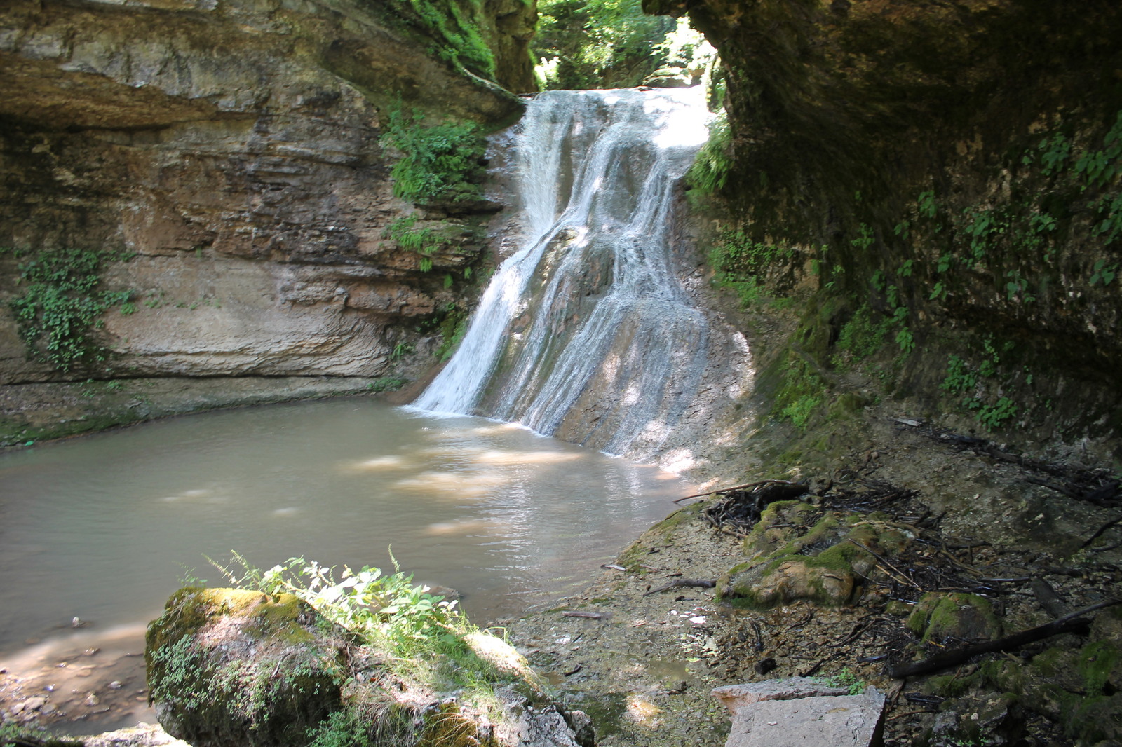 Abkhazia, Abkhazia... And here's a little Adygea for you! - My, Caucasus mountains, Waterfall, Republic of Adygea, Longpost