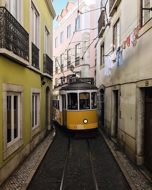 Tram 28 from Lisbon - Tram, Portugal