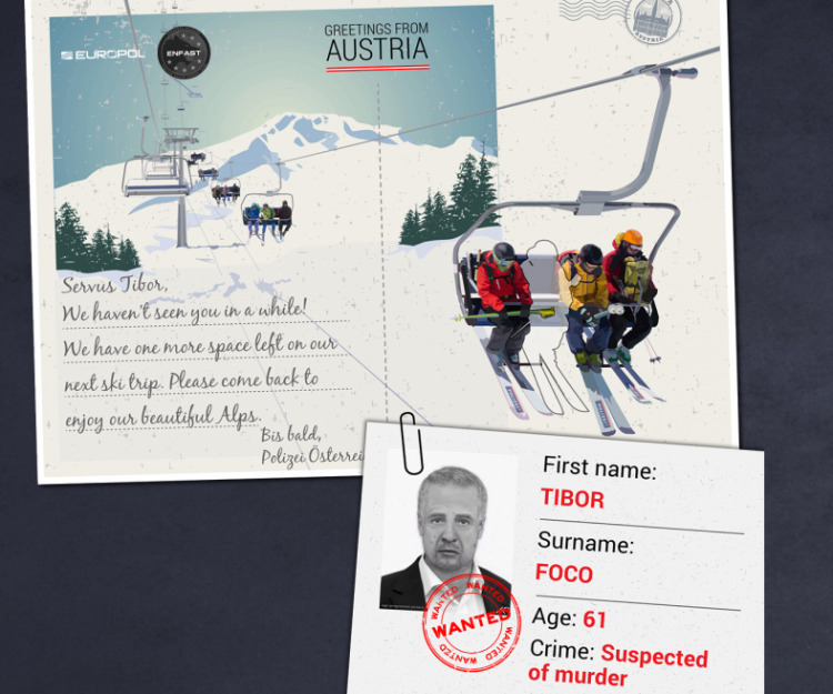 Europol wrote cute postcards to wanted criminals. - Europol, Criminals, Creative, Postcard, Longpost