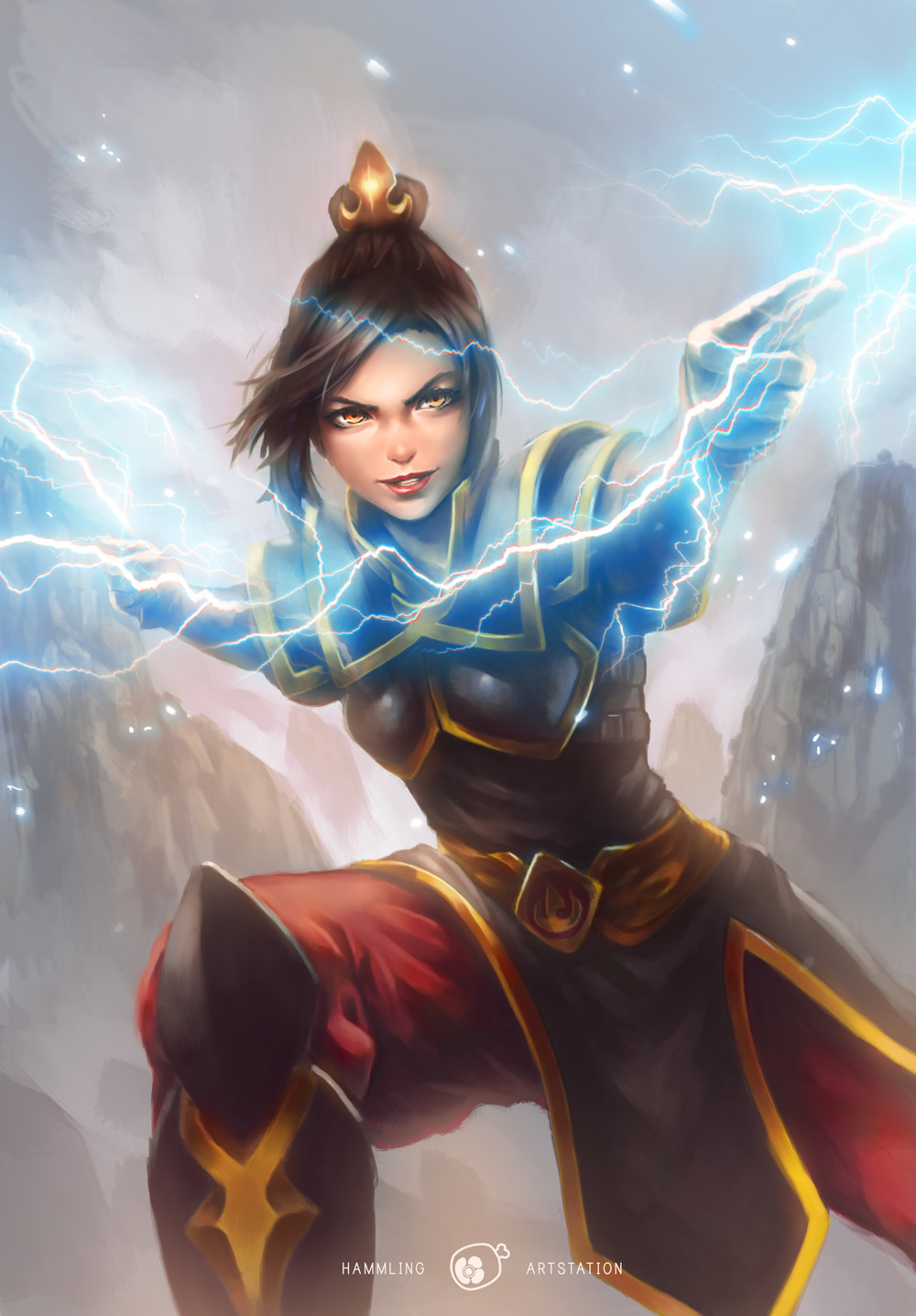 Azula - Avatar: The Legend of Aang, Art