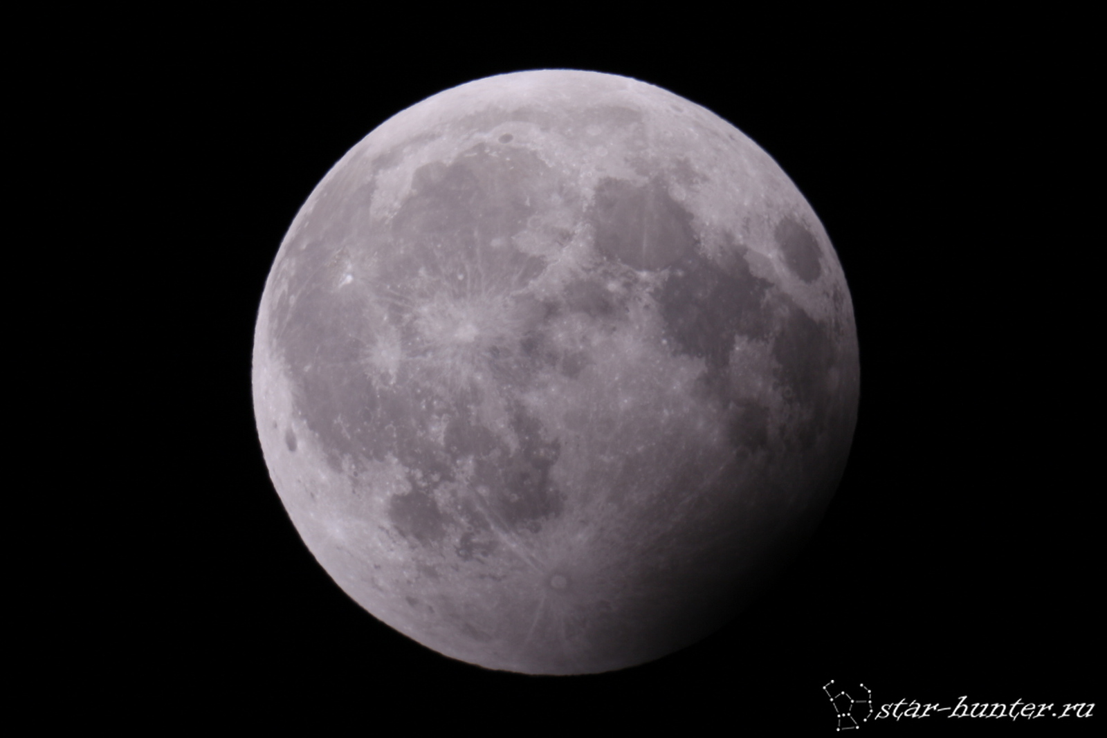 Lunar eclipse August 7, 2017. - My, Moon eclipse, moon, Astrophoto, Astronomy, Space, Starhunter, Anapadvor