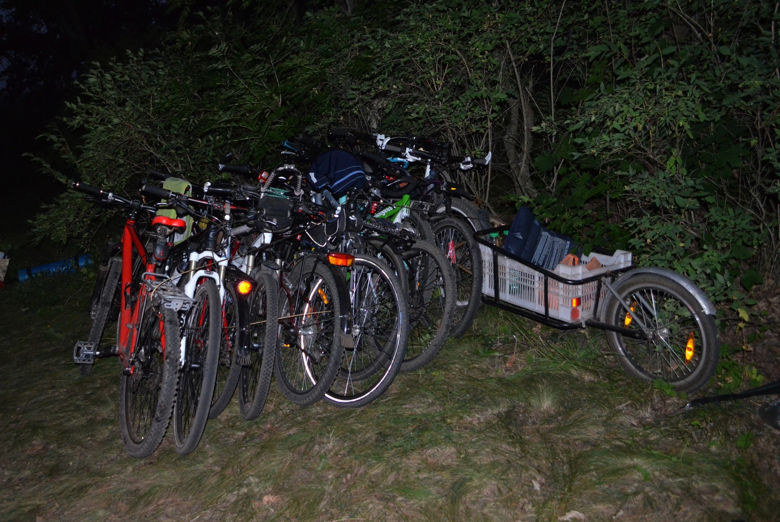 Weekend at the Grabovsky reservoir (VeloZhdanovka and VeloEnakievo) - My, Weekend, A bike, Longpost