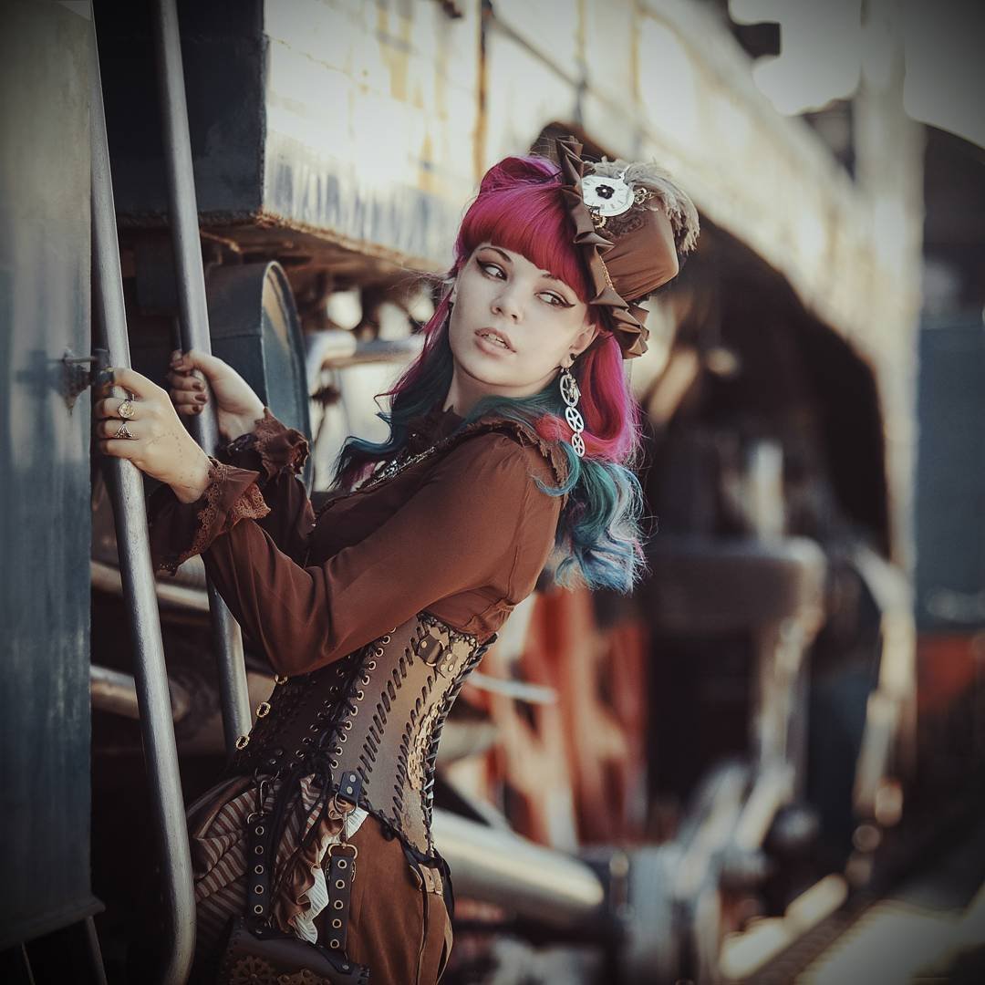 Model girls in STEAMPUNK style - Steampunk, , , , Cosplay, , , Longpost