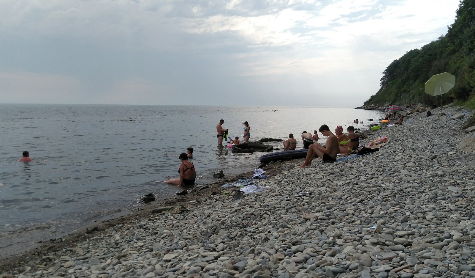 Tunnel in the sea! Passage to the sea in one of the recreation centers and campsites on the Black Sea in the Lermontovo region. - My, Weekend, Relaxation, Black Sea, Краснодарский Край, Lermontovo, Longpost