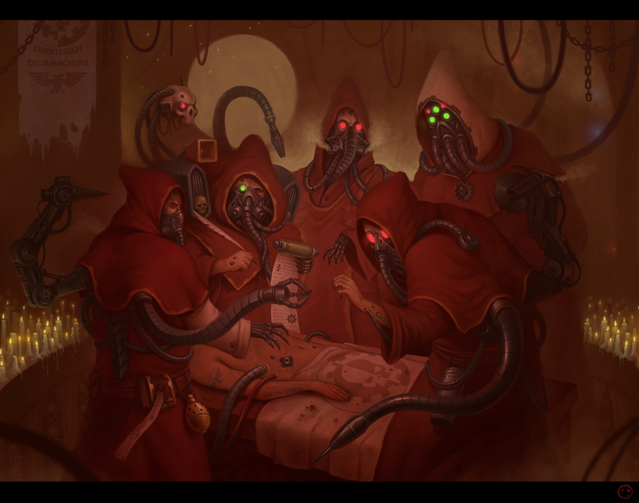 Warhammer art - Warhammer 40k, Wh Art, Фан-Арт, Adeptus Mechanicus, Death Korps of Krieg, Хелбрут