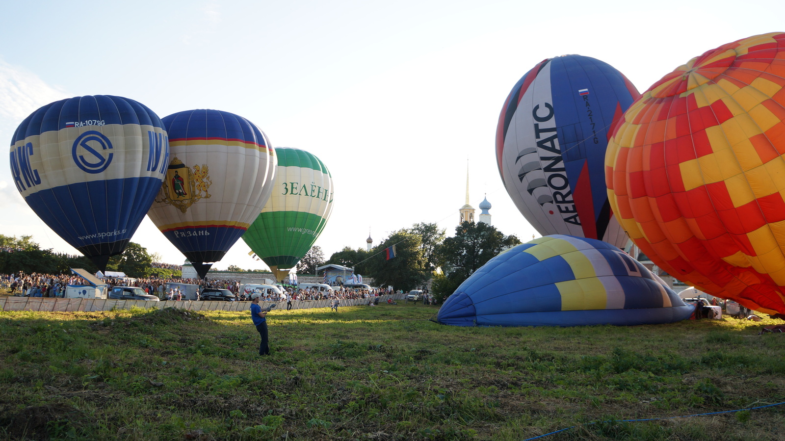 Sky of Russia 2017 - My, Kremlin, , Ryazan, The festival, Balloon, , Longpost