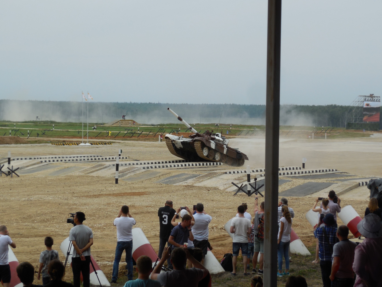 Tank biathlon post No. 2 - My, Tank biathlon, 2017, Continuation, Alabino, Longpost