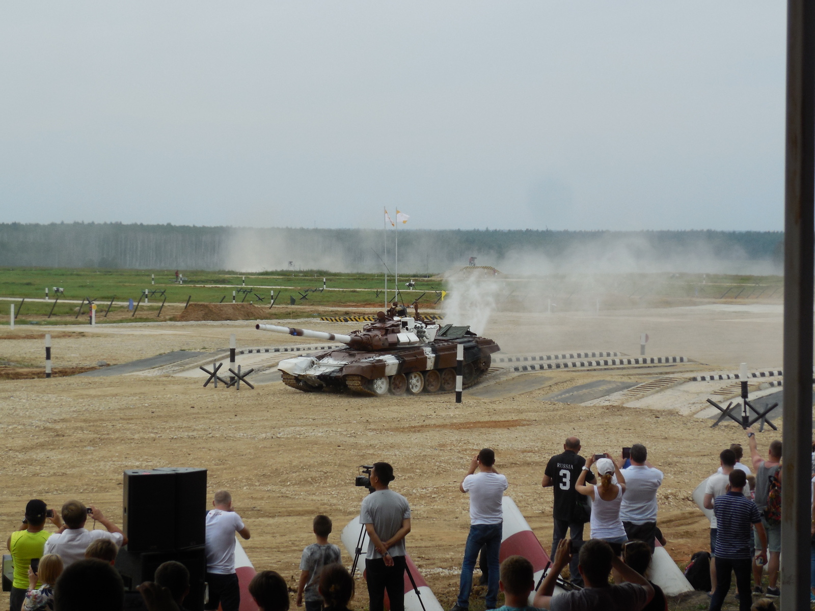 Tank biathlon post No. 2 - My, Tank biathlon, 2017, Continuation, Alabino, Longpost