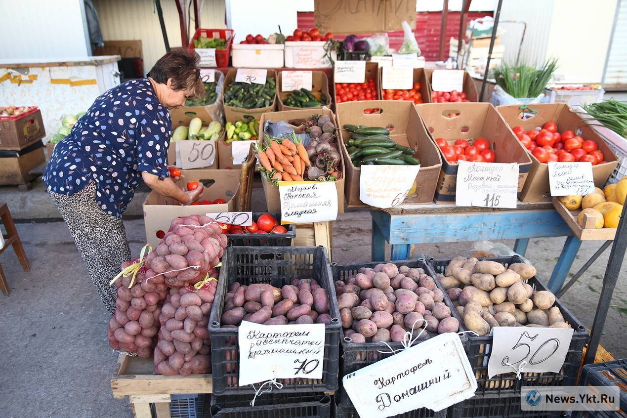 Посмотрите цены на местную продукцию в Якутске - Якутск, Рынок, Овощи и фрукты, Местная продукция, Длиннопост, Овощи