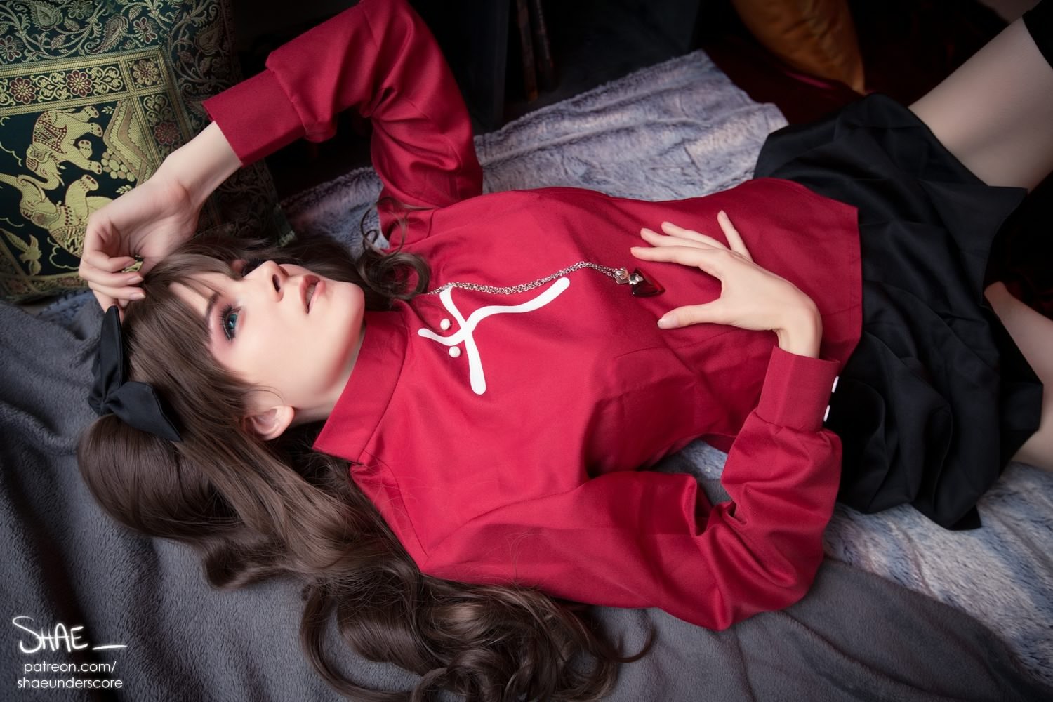 Rin Tohsaka - NSFW, Tohsaka rin, Fate, Anime, Cosplay, Longpost, Games