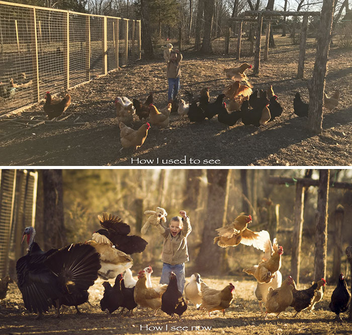 Amateur and professional, different look at the same place in 2 years. - The photo, How it was, How it became, Straight arms, , Who is there?, Children, Longpost