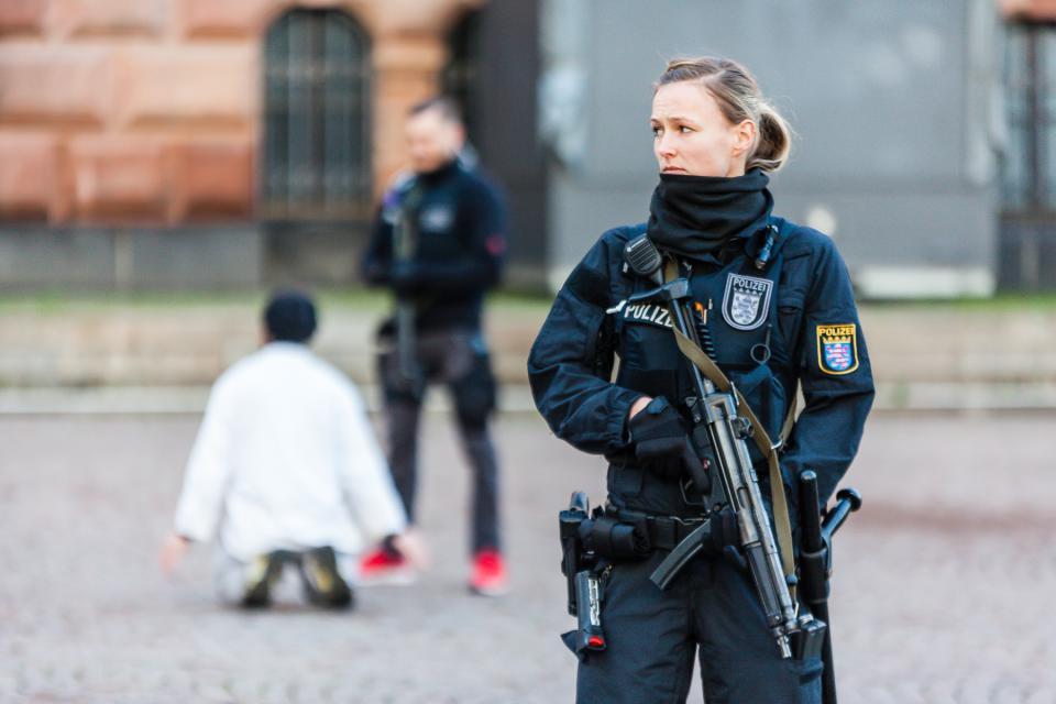 German police officer - Police, Weapon, Girls, Germany