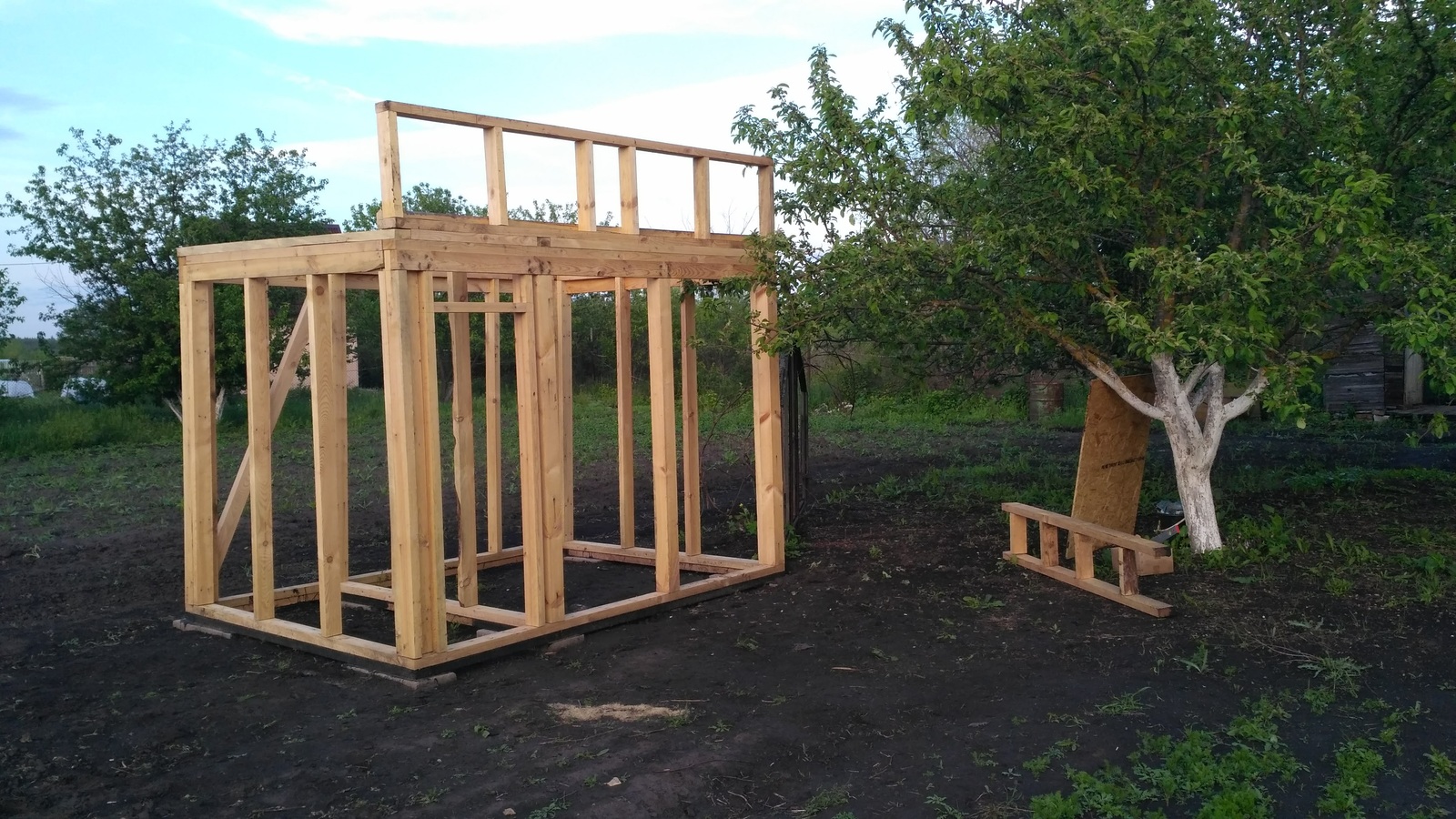 Work in the country - My, Dacha, Building, Place to rest, Alcove, , Longpost, With your own hands, Rukozhop