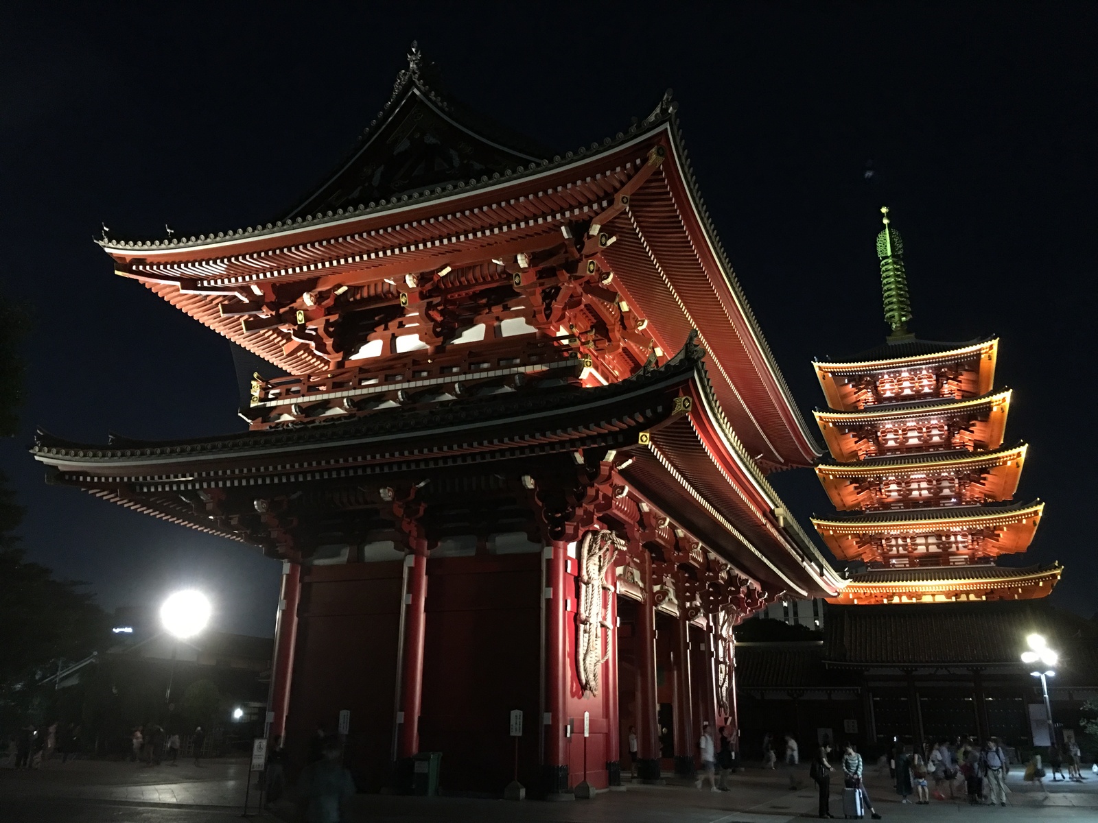 Gateway to Sensoji Temple - My, Japan, Tokyo, , Asakusa, Temple, Gates, Architecture, beauty