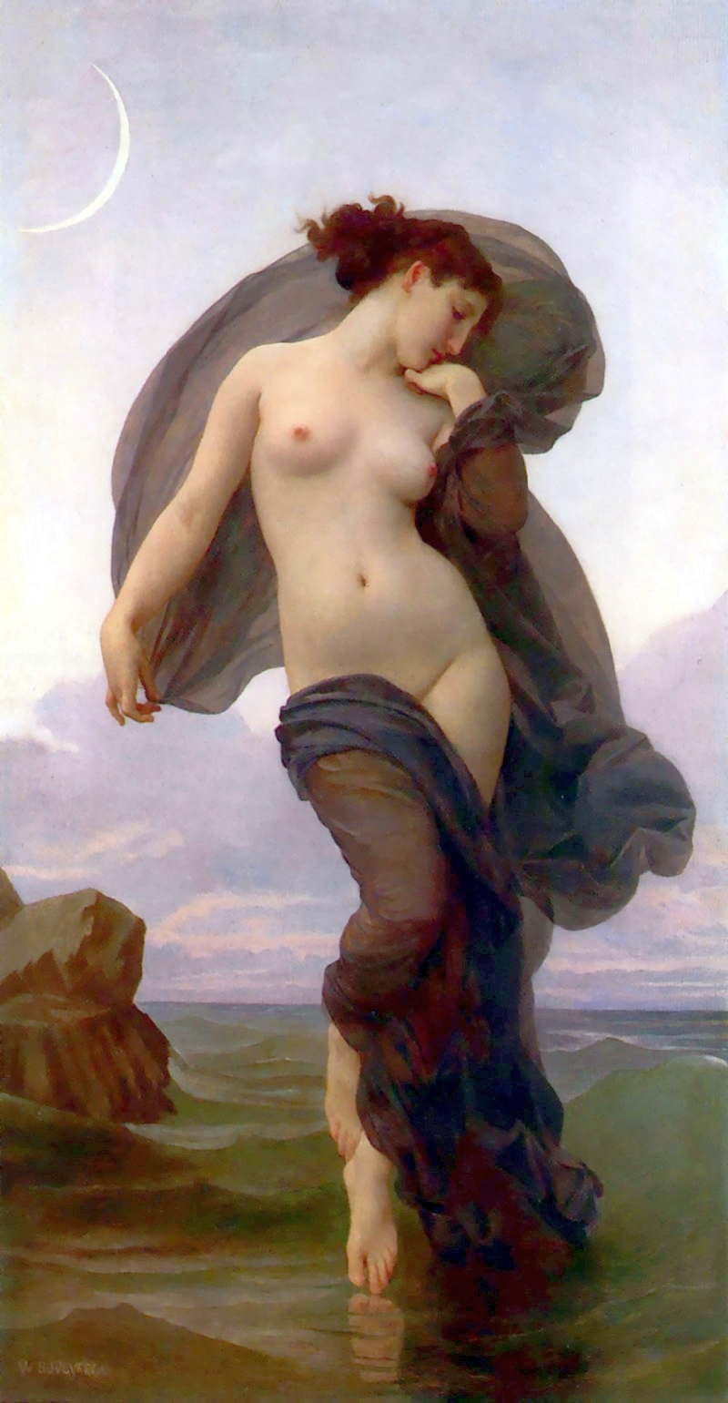 Romantic Realism by Adolphe William Bouguereau - NSFW, Painting, Artist, , Adolphe William Bouguereau, Longpost