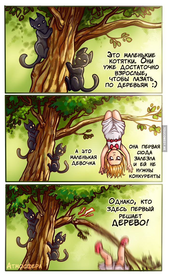 All ages are submissive to a tree - Tree, Age, cat