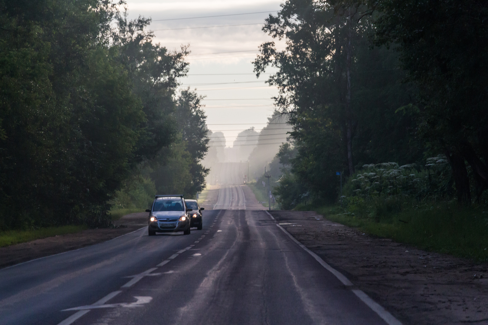 Туманные дороги - Моё, Фотография, Дорога, Туман, Canon 650d, 18-135, Длиннопост