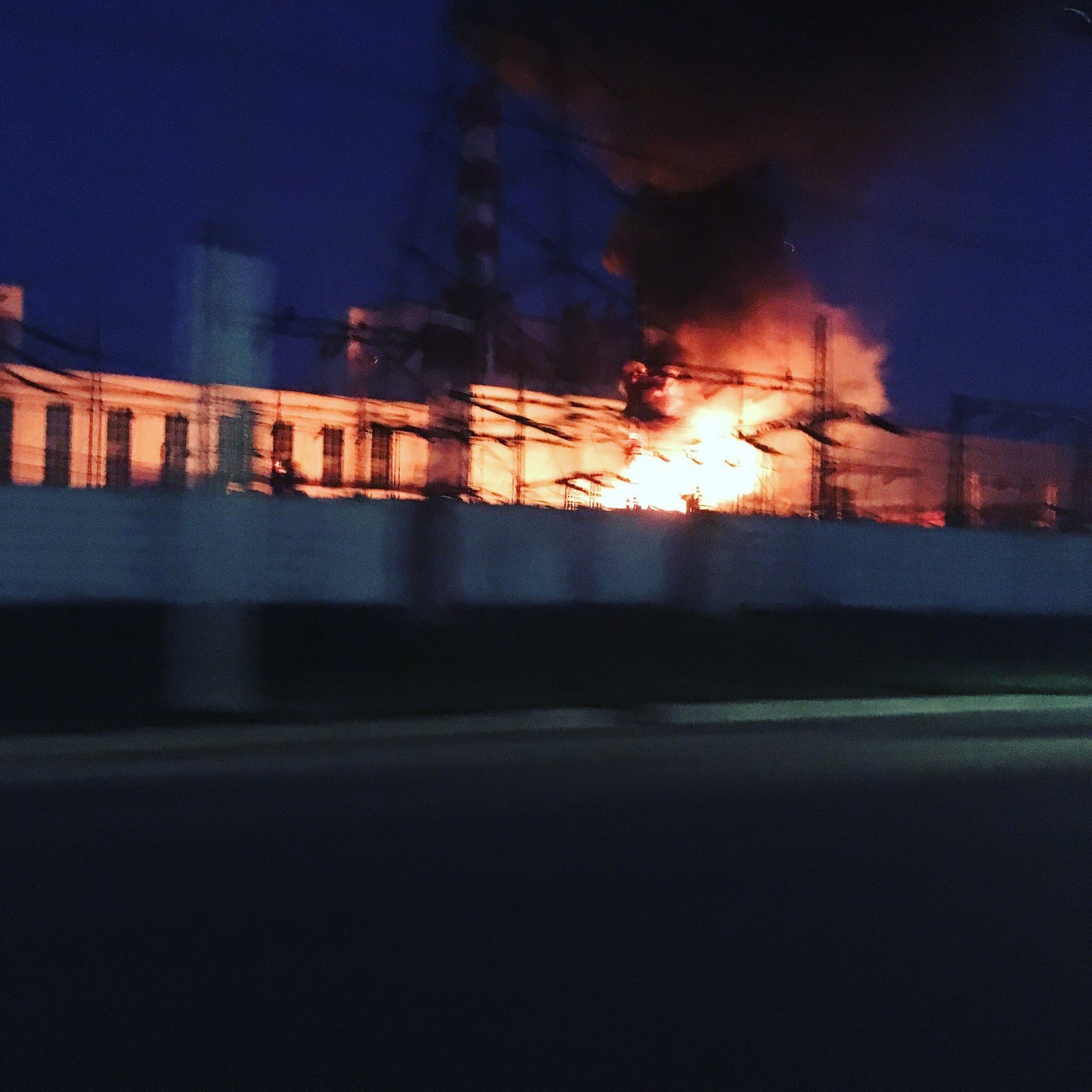 Novosibirsk fire, CHPP-2 - Novosibirsk, CHP, Fire, Chernobyl, Video, Longpost, 