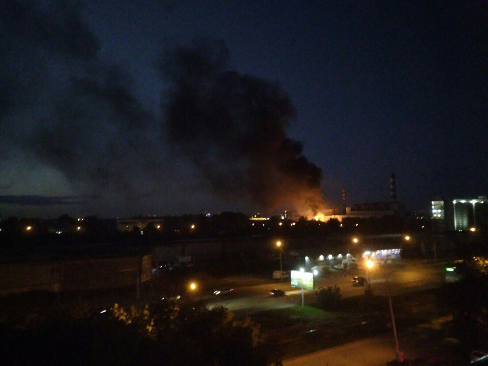 Novosibirsk fire, CHPP-2 - Novosibirsk, CHP, Fire, Chernobyl, Video, Longpost, 