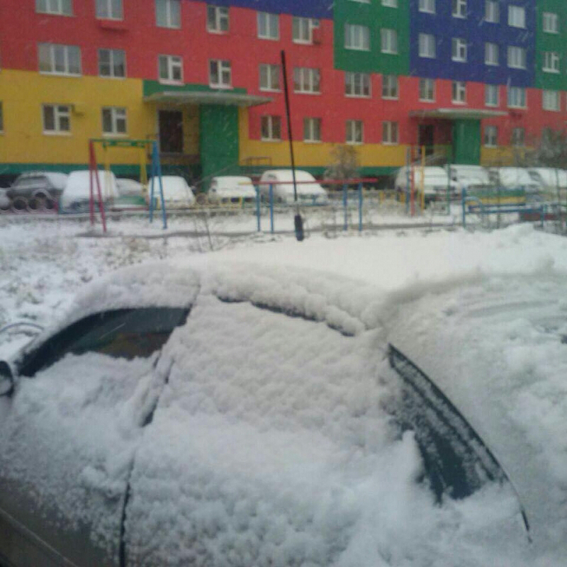 Winter Is Coming! Yakutia August 26, 2017 - Yakutia, Aikhal, , The winter is coming, The photo, Longpost