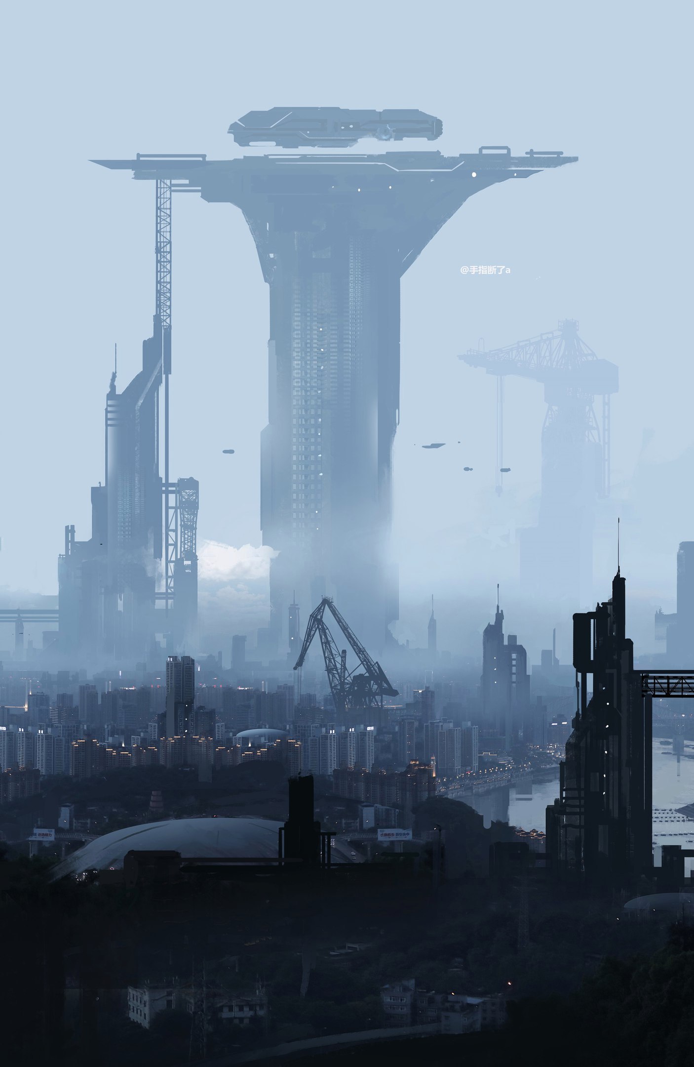 Futuristic Megacities. - , Future, Concept, Longpost