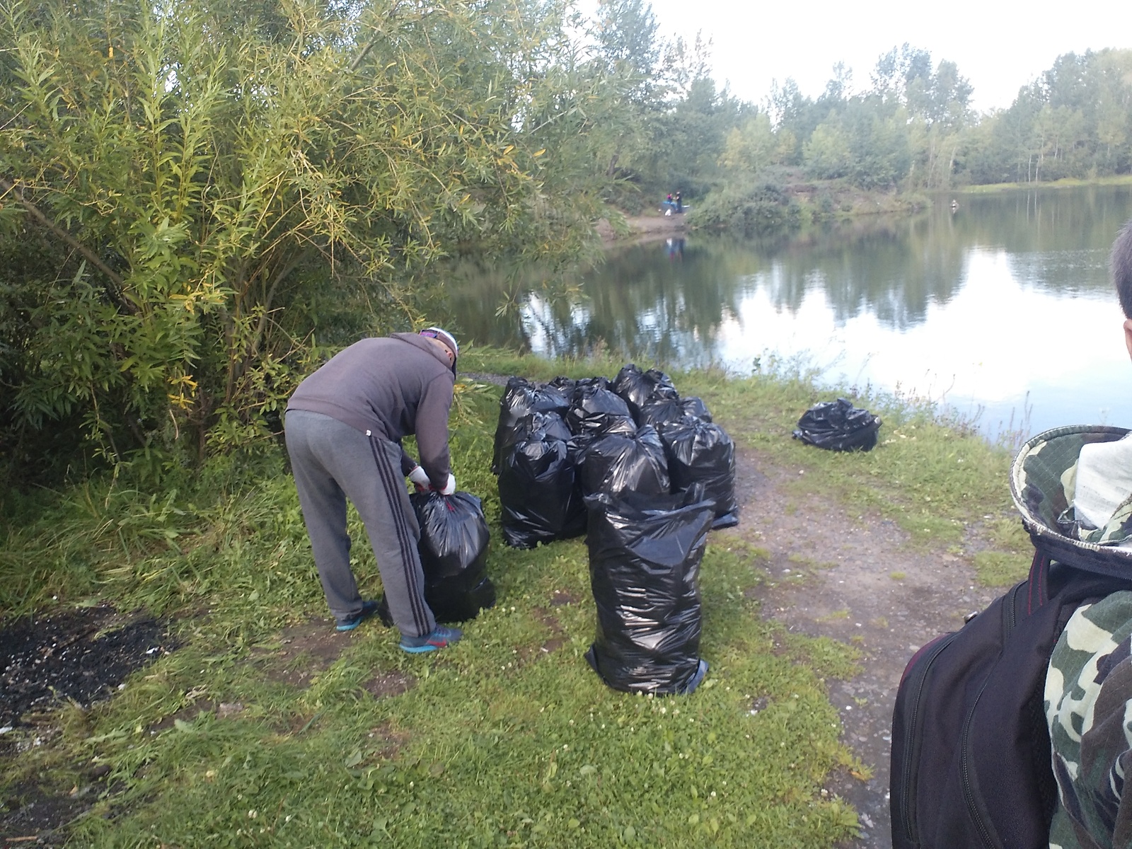 Krasnoyarsk, Sverdlovsk region, White dews. Cleaning on the island of rest 26.08.17. I'm looking for like-minded people) - My, Krasnoyarsk, Cleaning, Chistoman, Saturday clean-up, Longpost