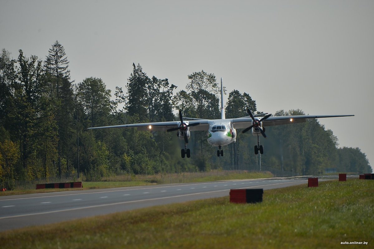 Combat aircraft practiced landing on the Minsk-Mogilev highway for the Zapad-2017 exercise in Belarus - West-2017, , Republic of Belarus, Russia, Army, Longpost, Military training